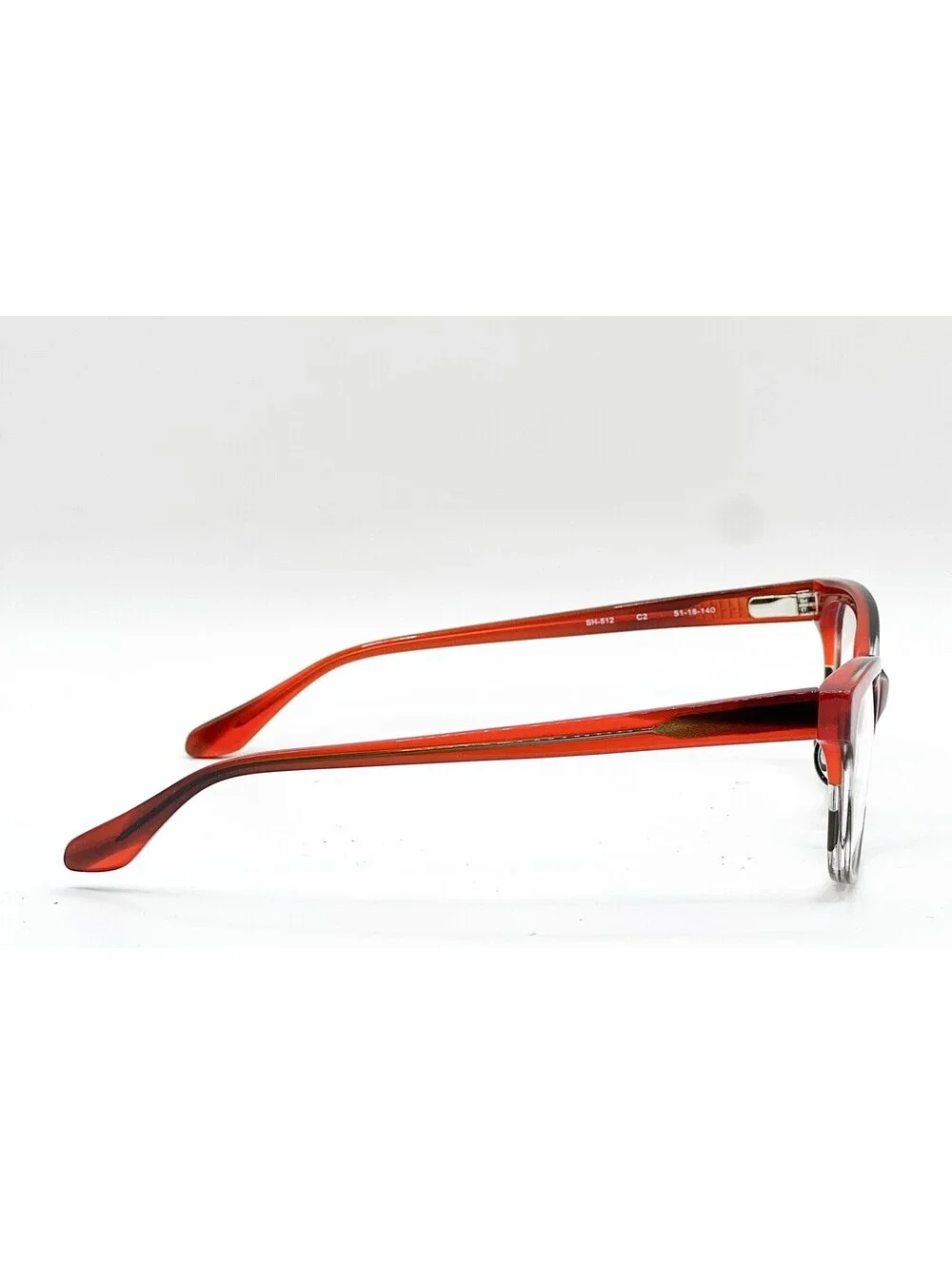 Scott Harris Sh-512 C2 Red Authentic Eyeglasses 51-18-140